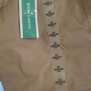 Size 12 pixie khaki pants from old navy